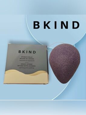 🇨🇦🆕📦*BNIB* BKIND |FULL| Eco Friendly Cleansing Konjac Sponge - Lavender